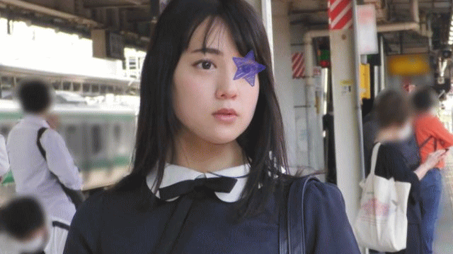 《3大特典》【電車痴漢】★10月配信の子と同じ有名私立制服の美少女★超お嬢様にW痴漢を仕掛けたらまさかのTバック★連続2穴発射！