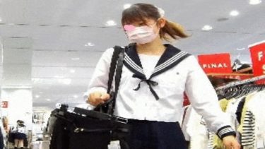 禁断の逆さ撮りシーズン2 ミニスカセーラー服JK様編 　指定便4